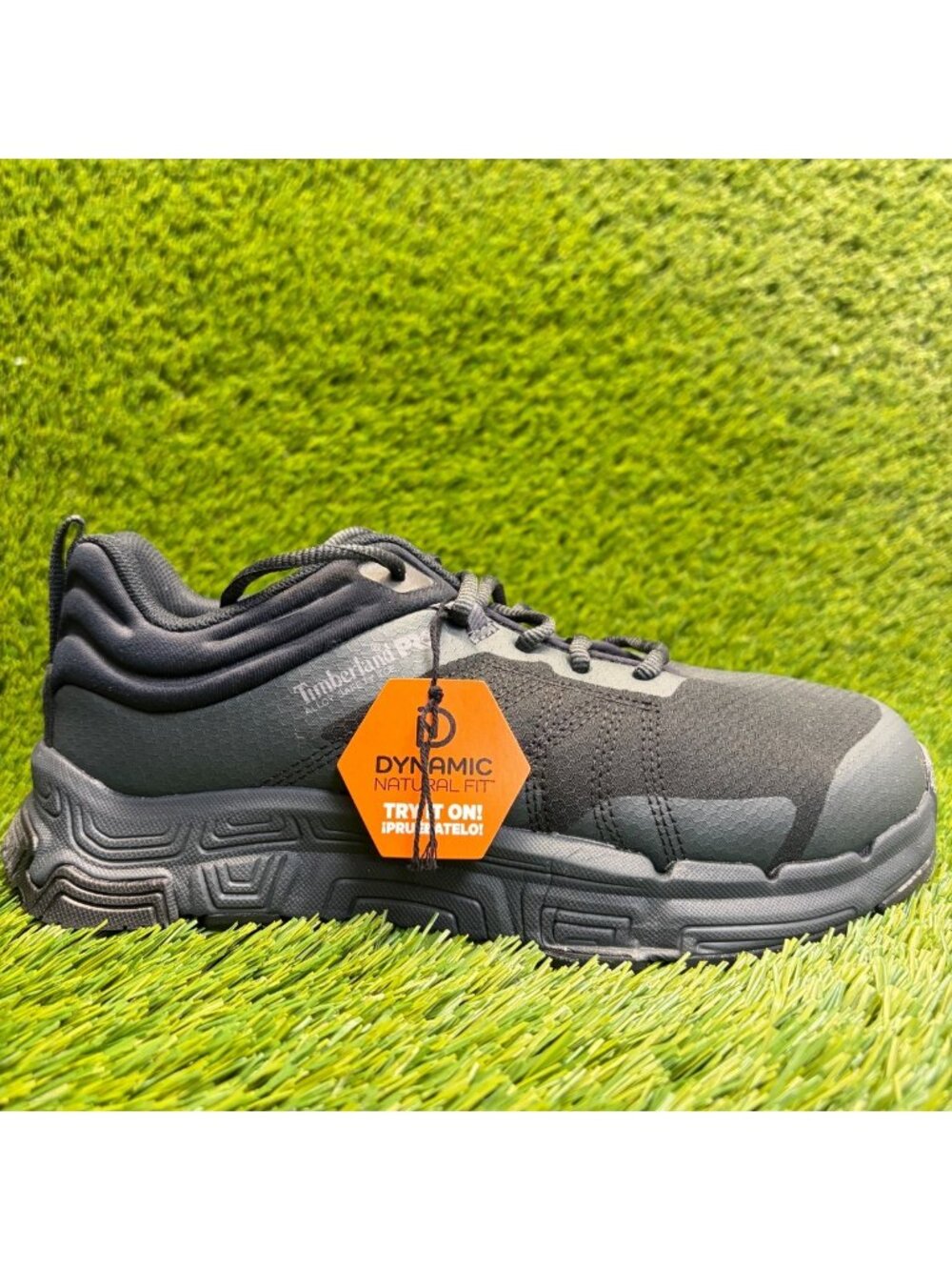 Timberland Pro XR-1 Womens Size 8 Black Alloy Composite Safety Toe Work Shoes